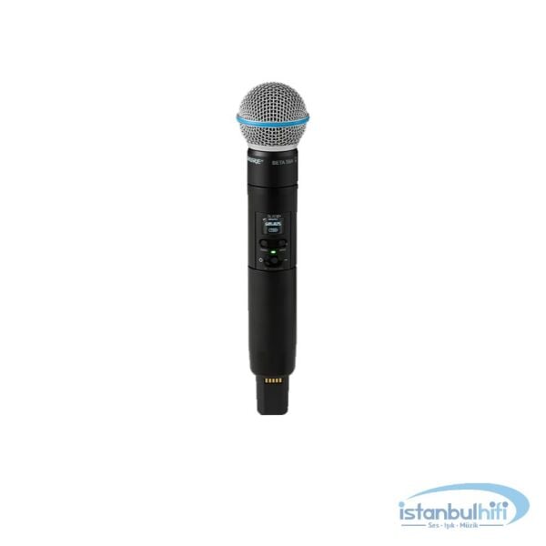 Shure SLXD2/Beta58A Dijital Kablosuz El Mikrofonu Verici (G65)