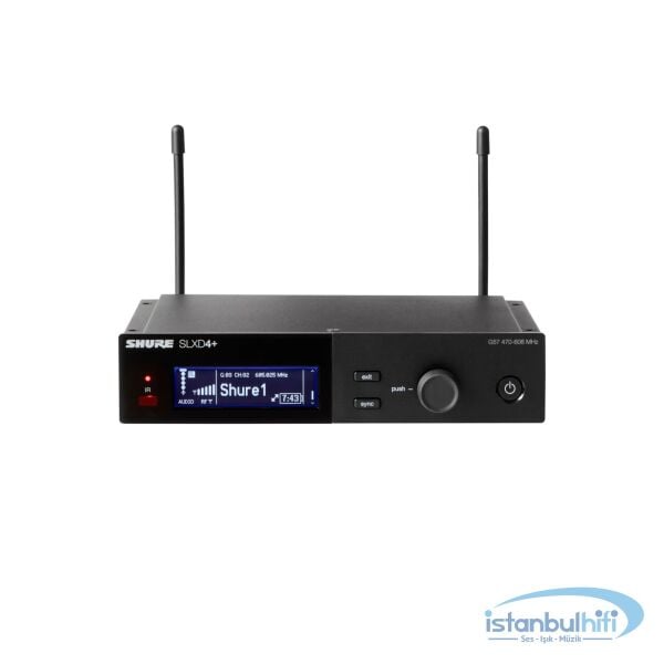 Shure SLXD4 Dijital Kablosuz Alıcı (G65)