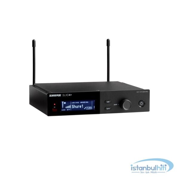 Shure SLXD4 Dijital Kablosuz Alıcı (G65)