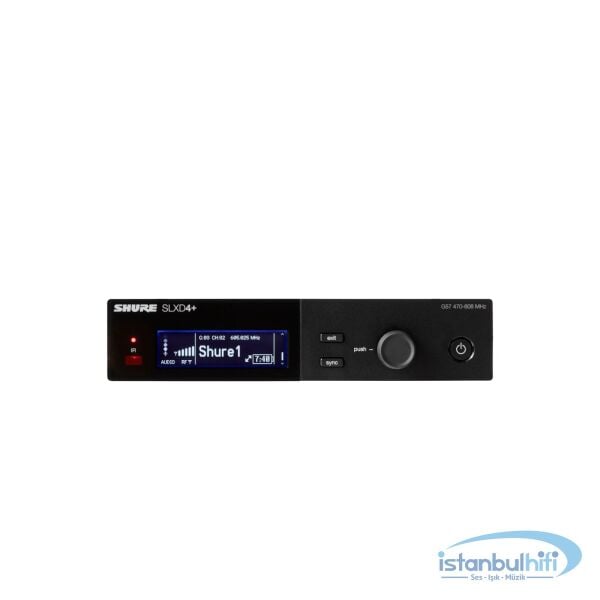 Shure SLXD4 Dijital Kablosuz Alıcı (G65)
