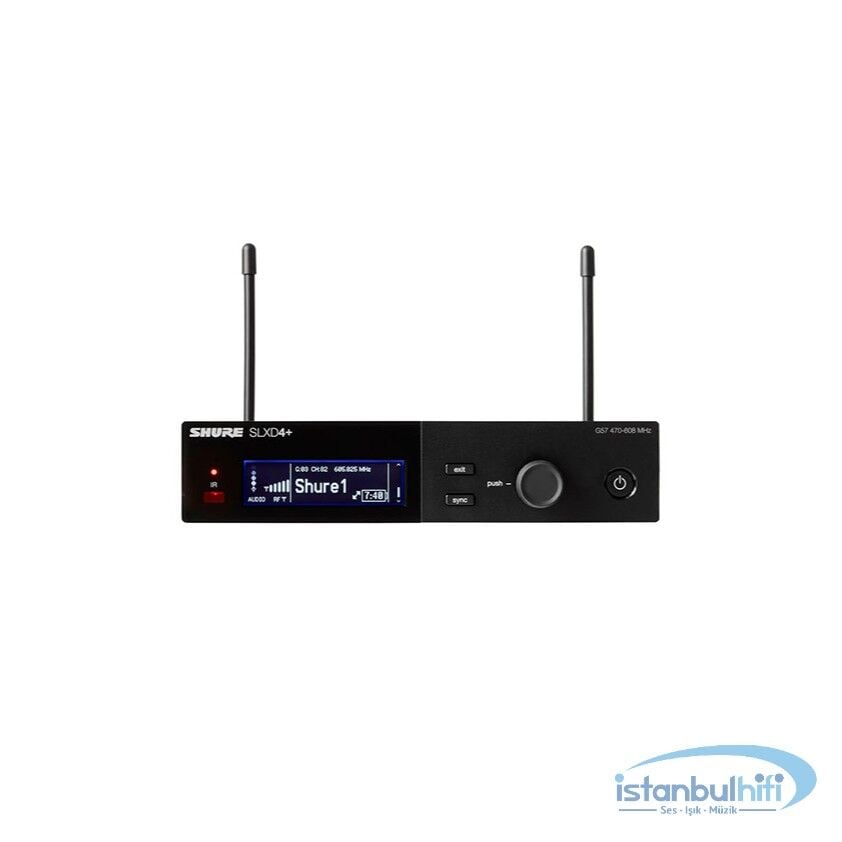 Shure SLXD4 Dijital Kablosuz Alıcı (G65)