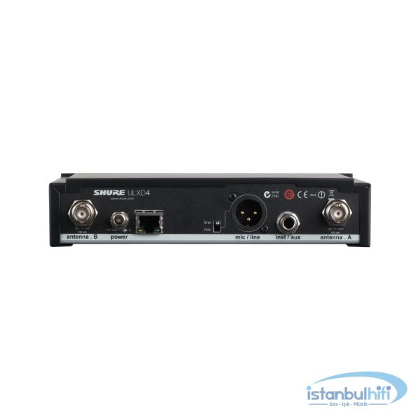 Shure ULXD4 Dijital Kablosuz Alıcı (H51)
