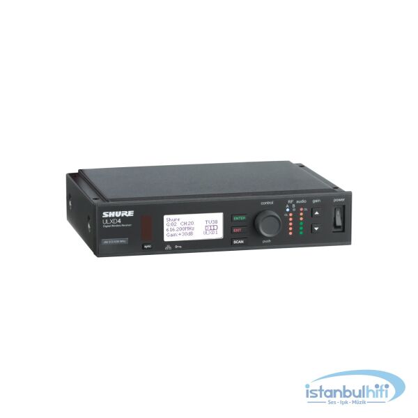 Shure ULXD4 Dijital Kablosuz Alıcı (H51)