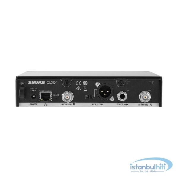 Shure QLXD4 Dijital Kablosuz Alıcı (G51)