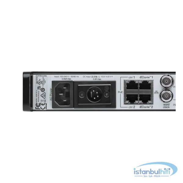 Shure Axient Digital AD4D Çift Kanallı Alıcı (470-636 MHz)