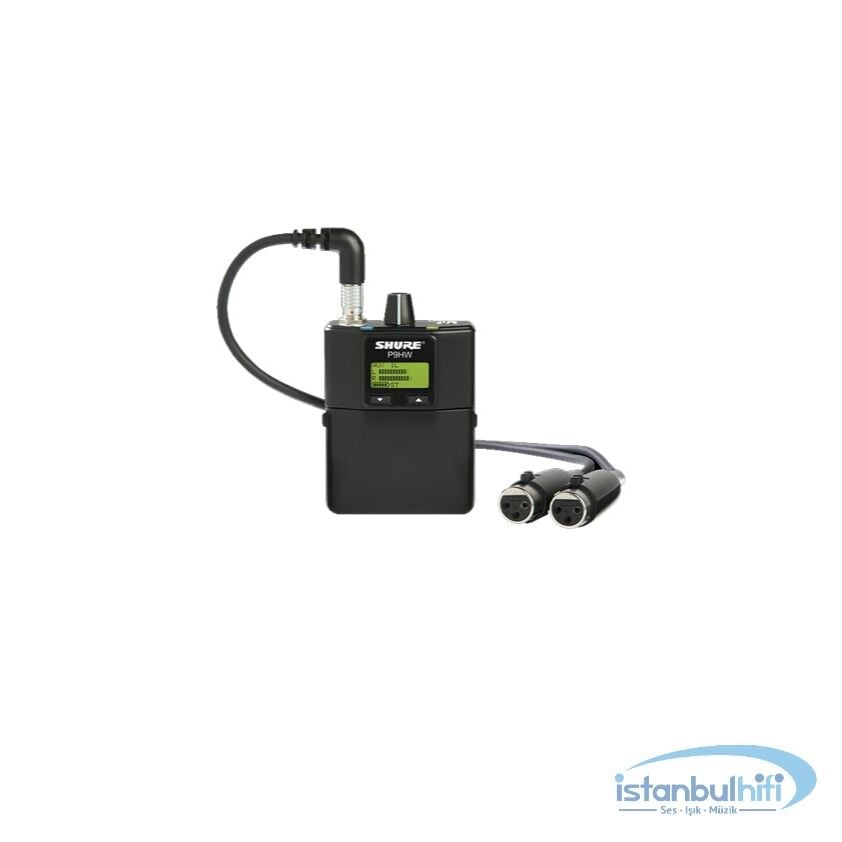 Shure PSM900 P9HW Kablolu Bodypack Monitör Ünitesi