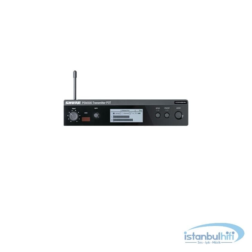 Shure PSM300 P3T Kablosuz Monitör Vericisi (H20)