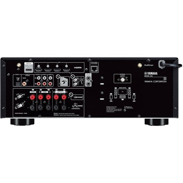 Yamaha RX-V4A Musiccast 5.2 Kanal Network Receiver Black