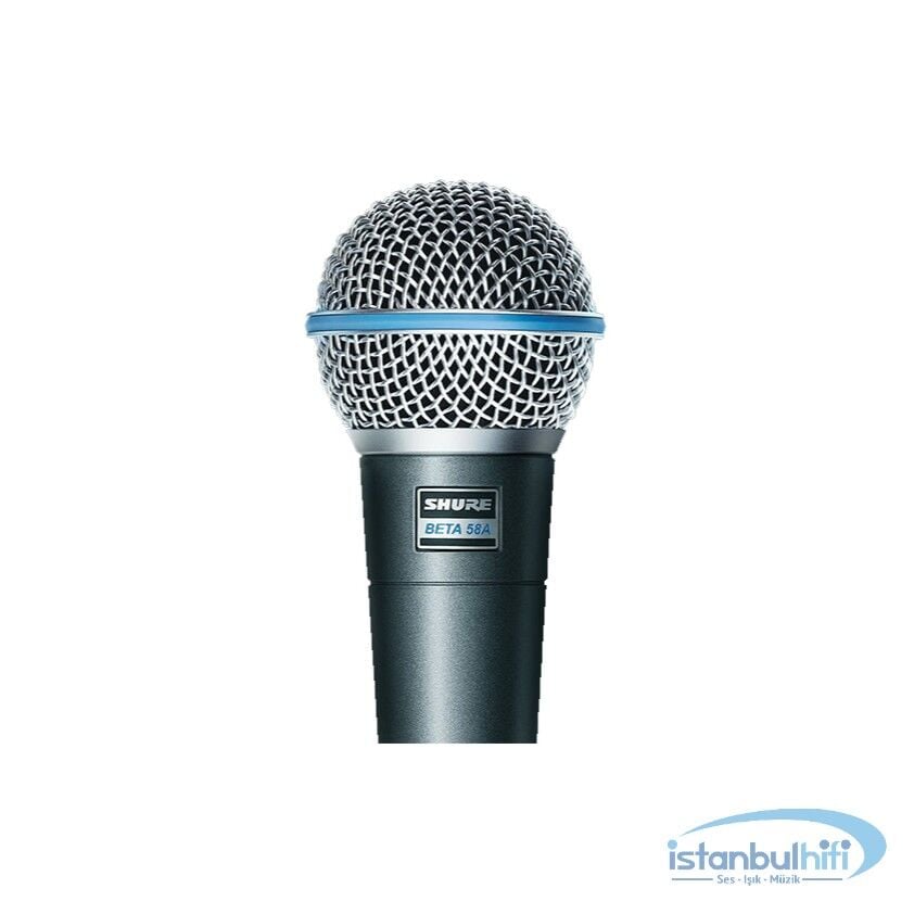 Shure Beta 58A Süperkardioid Dinamik Vokal Mikrofonu