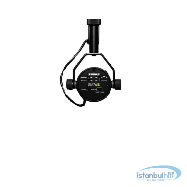 Shure SM7dB Dahili Preamplifikatörlü Dinamik Yayın Mikrofonu