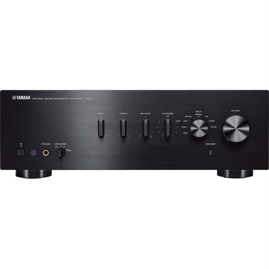 Yamaha A-S501 Stereo Amplifier / siyah