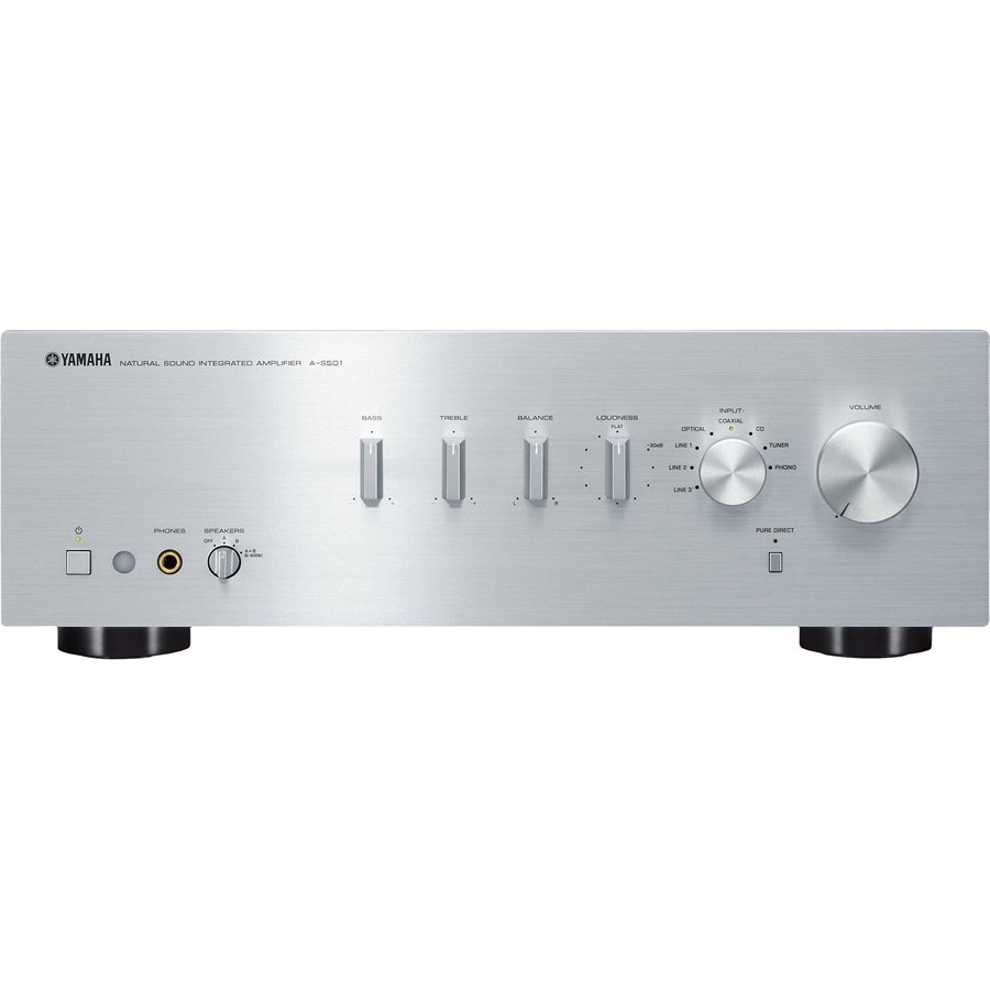 Yamaha A-S501 Stereo Entegre Amplifikatör Gümüş