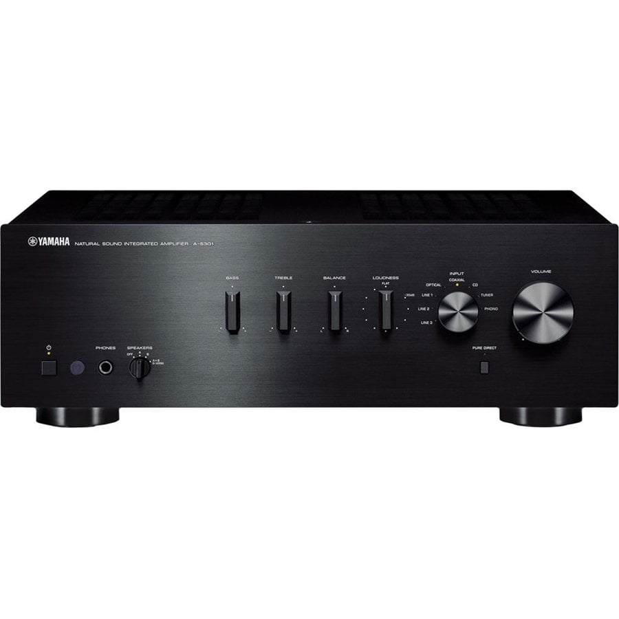 Yamaha A-S301 Stereo Amplifier Siyah