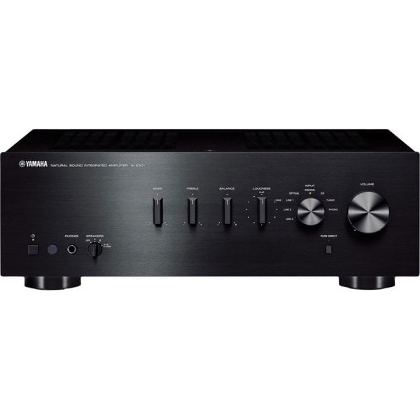 Yamaha A-S301 Stereo Amplifier Siyah