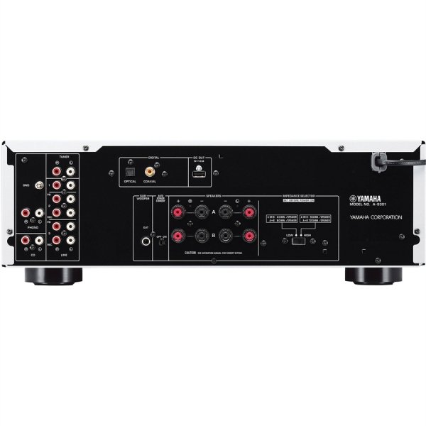 Yamaha A-S301 Stereo Entegre Amplifikatör Siyah