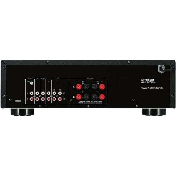 YAMAHA A-S201 HiFi Stereo Entegre Amplifikatör Siyah
