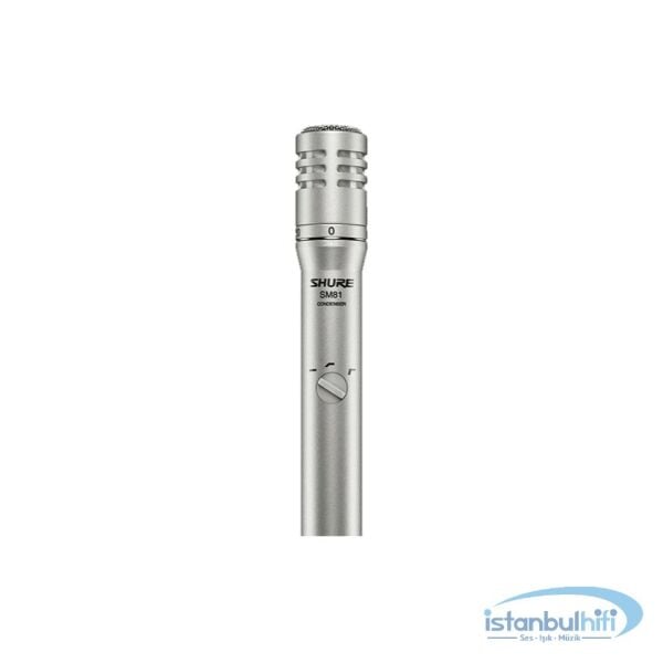 Shure SM81 Kardioid Kondenser Enstrüman Mikrofonu