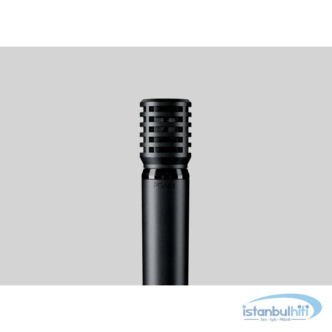 Shure PGA81 Kardioid Kondenser Enstrüman Mikrofonu