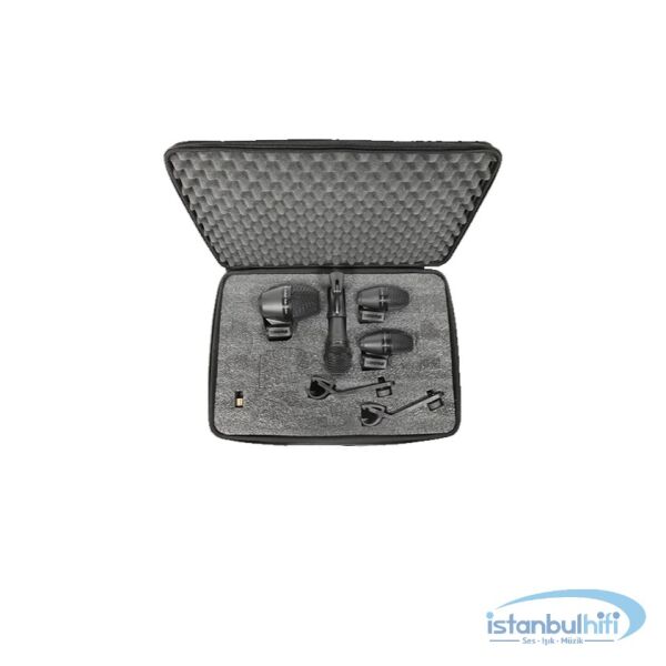 Shure PGA Drum Kit 4 Davul Mikrofon Seti (4 Parça)