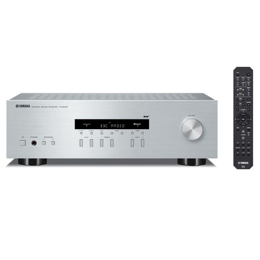 Yamaha R-S 202D Stereo Receiver/SILVER