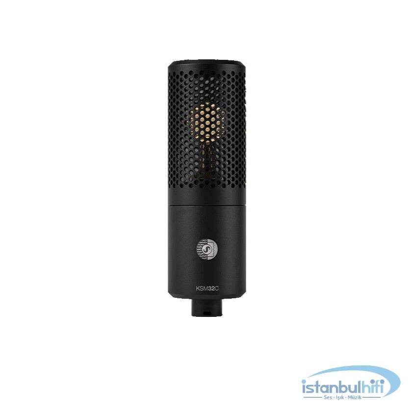 Shure KSM32 Kardioid Kondenser Stüdyo Mikrofonu (Kömür Gri)