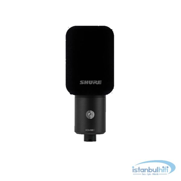 Shure KSM32 Kardioid Kondenser Stüdyo Mikrofonu (Kömür Gri)