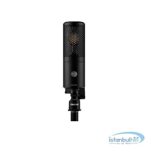 Shure KSM32 Kardioid Kondenser Stüdyo Mikrofonu (Kömür Gri)
