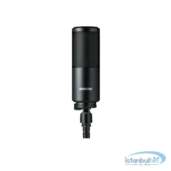 Shure SM4 Ev Stüdyosu Kondenser Mikrofonu (Sabit Tutucu ile)