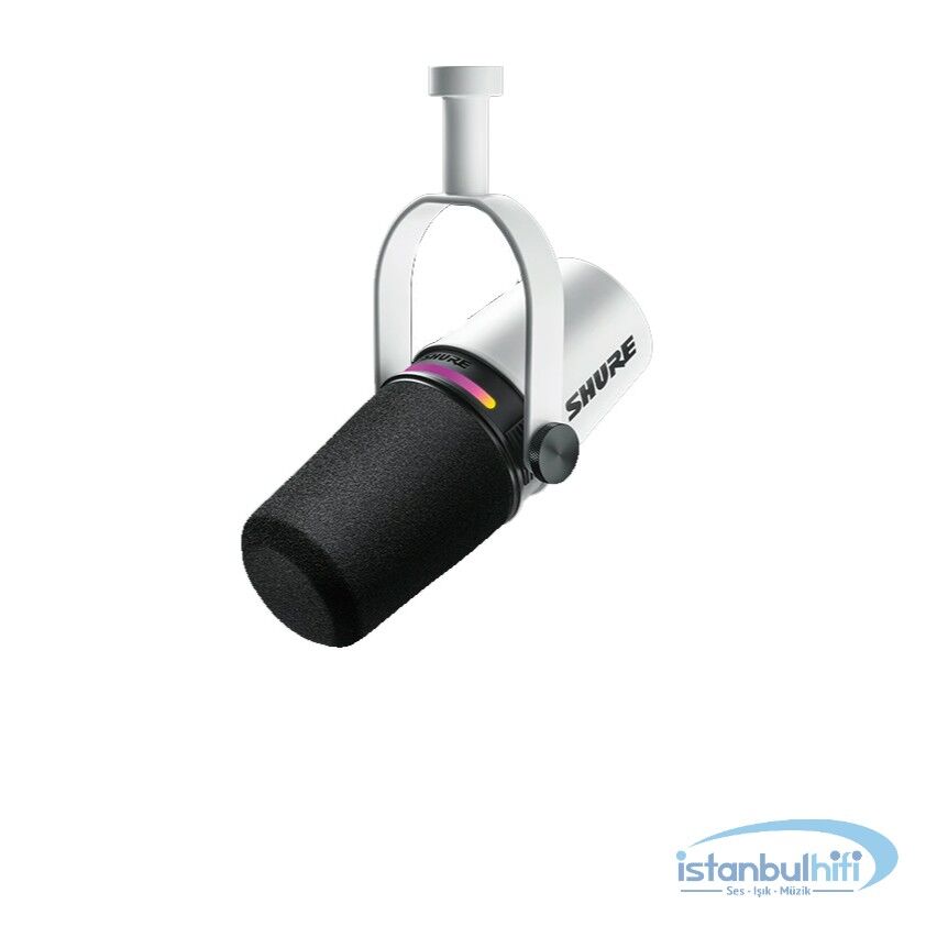 Shure MV7 Podcast Mikrofonu USB/XLR Beyaz