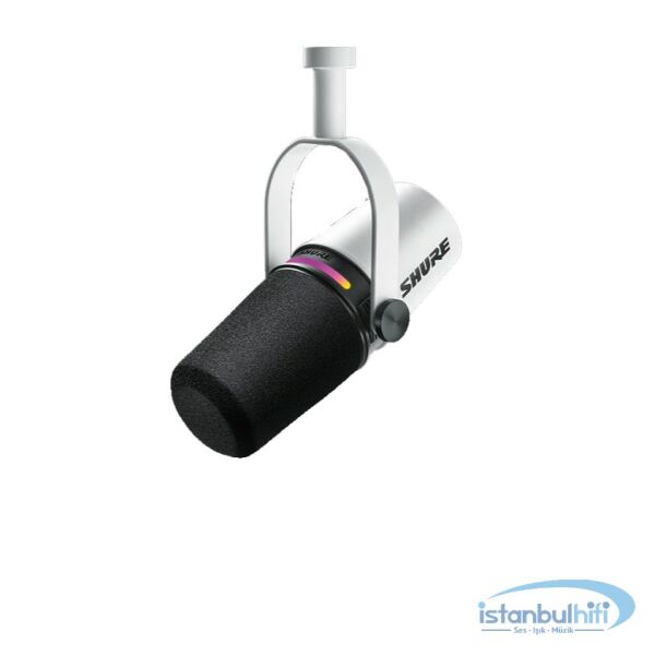 Shure MV7 Podcast Mikrofonu USB/XLR Beyaz