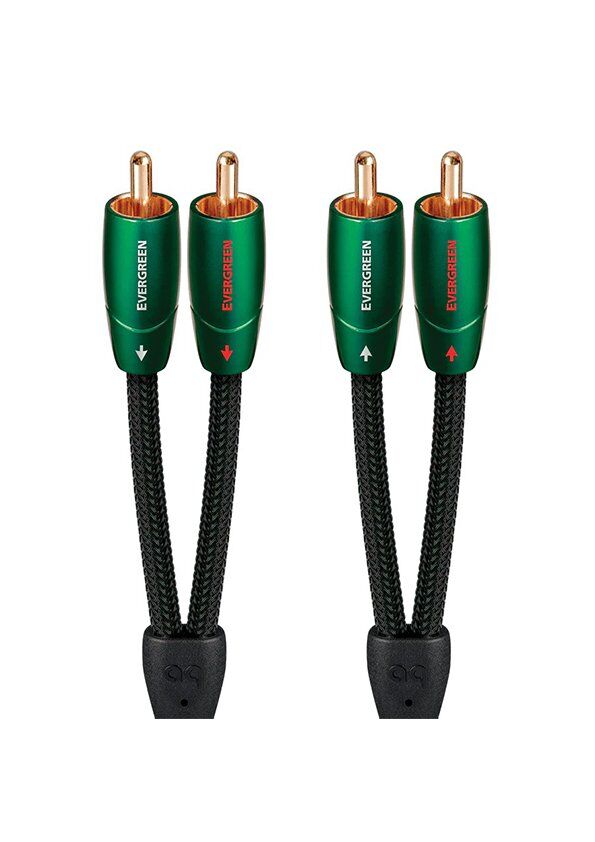 AudioQuest Evergreen RCA Kablo 8 m