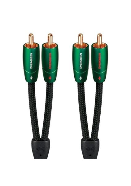 AudioQuest Evergreen RCA Kablo 8 m