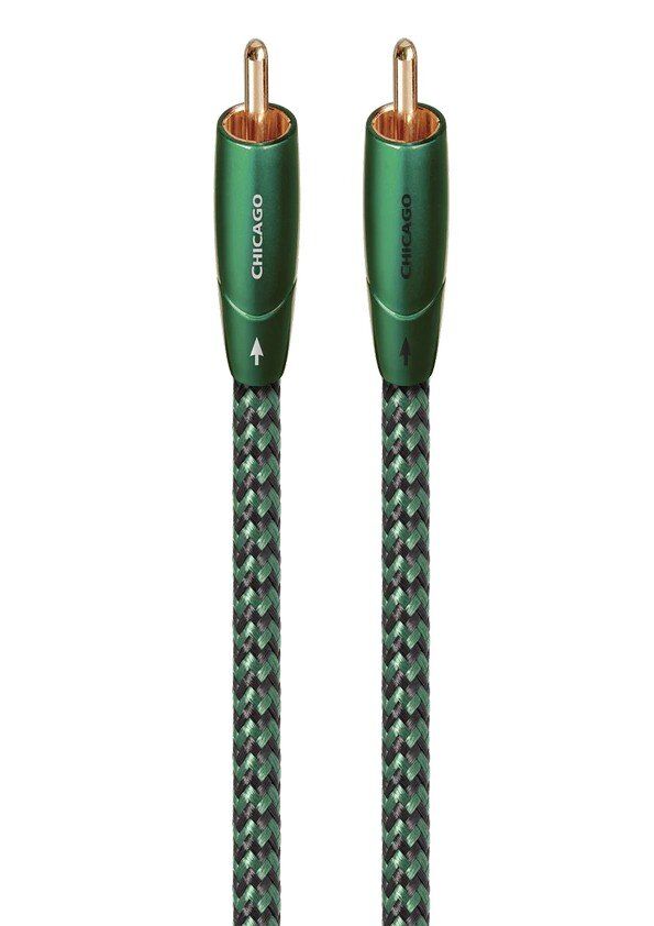AudioQuest Chicago RCA Interconnect Kablo 3 m (Çift)