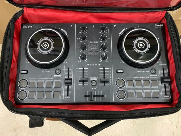 Pioneer DDJ-200 Özel Yapım Sırt Askılı Taşıma Çantası