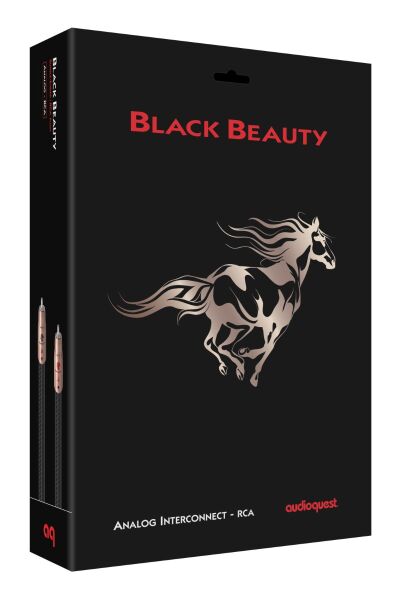 AudioQuest Black Beauty RCA Interconnect Kablo 1 m (Çift)