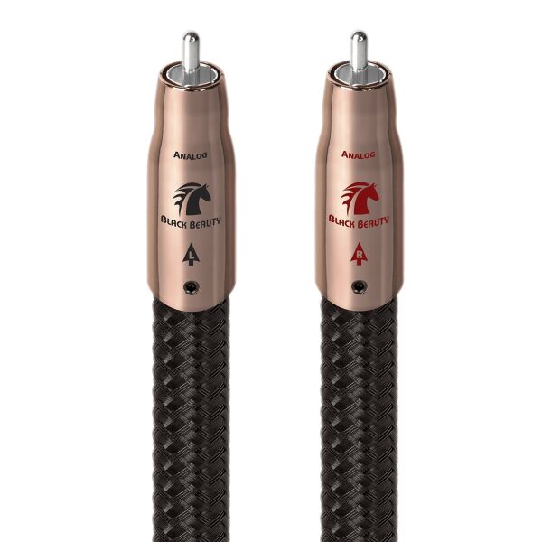 AudioQuest Black Beauty RCA Interconnect Kablo 1 m (Çift)