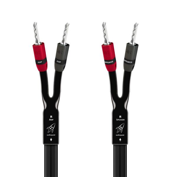 AudioQuest Rocket 11 Hoparlör Kablosu 2,5 m (Çift, Banana Uçlu)