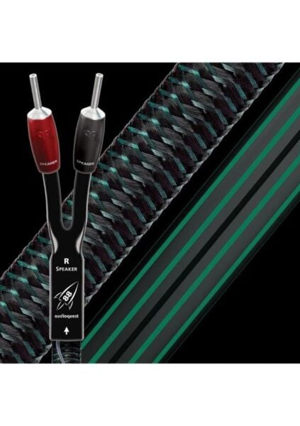AudioQuest Rocket 88 Hoparlör Kablosu 2,5 m (Çift, Banana Uçlu)