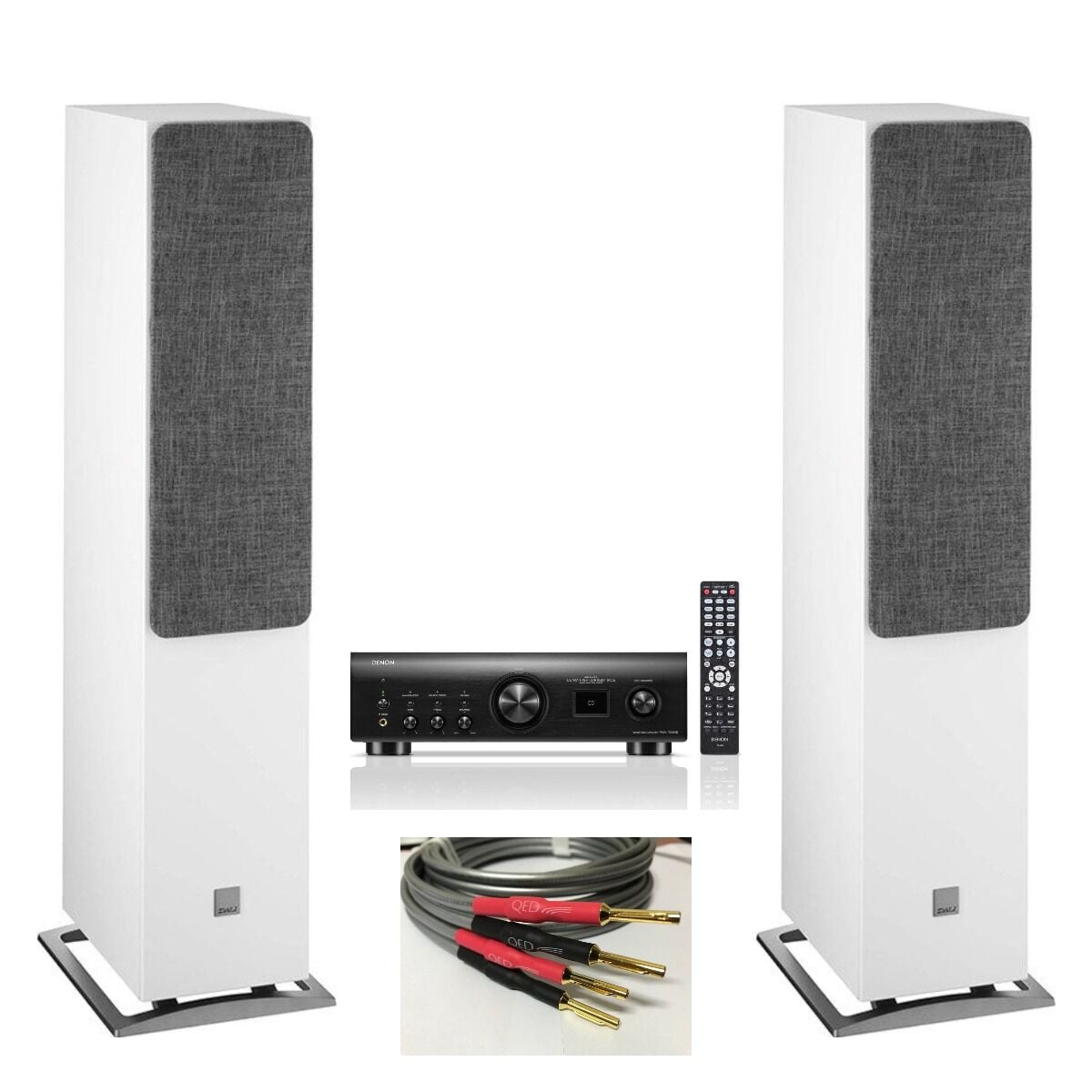 Hazır Stereo Set 3: Denon PMA-1700NE + DALI OBERON 7 + QED XT-40i Kablo