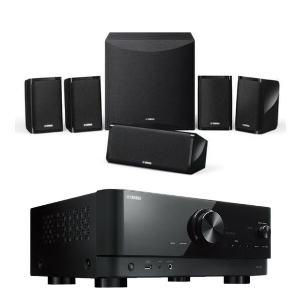Hazır Ev Sineması Seti 1: Yamaha RX-V4A + Yamaha NS-P41 5.1 Hoparlör Paketi