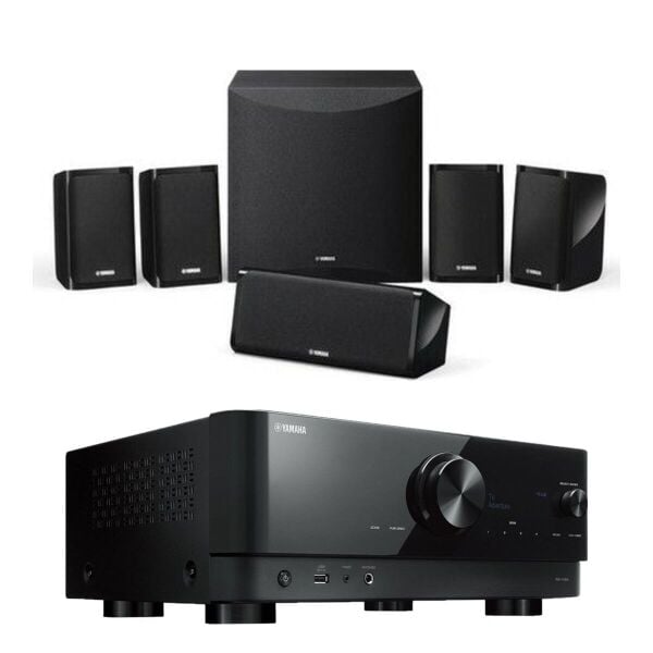 Hazır Ev Sineması Seti 1: Yamaha RX-V4A + Yamaha NS-P41 5.1 Hoparlör Paketi