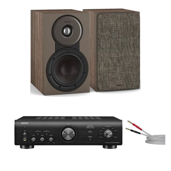 Hazır Stereo Set 6: Denon PMA-600NE + DALI SONIK 1 + QED XT-25 Kablo