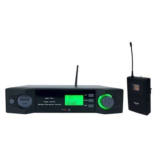 Roof R-201 Yaka UHF Tek Kanal Kablosuz Mikrofon