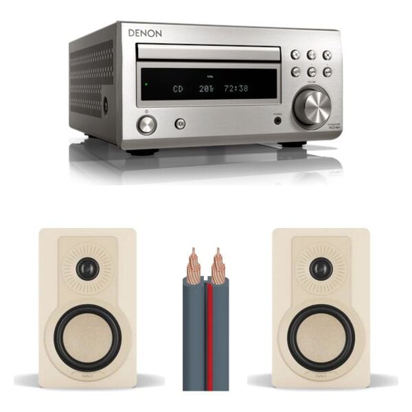 Hazır Stereo Set 11: Denon RCD-M41 + DALI KUPID + AudioQuest X-2 Kablo