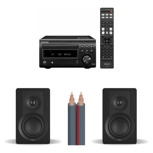 Hazır Stereo Set 12: Denon RCD-M41 + DALI KUPID + AudioQuest X-2 Kablo