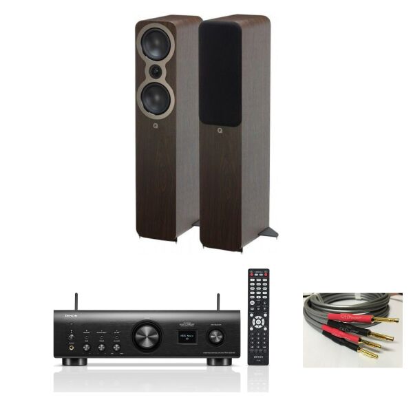 Hazır Stereo Set 19: Denon PMA-900HNE + Q Acoustics 3050c + QED XT-40i Kablo