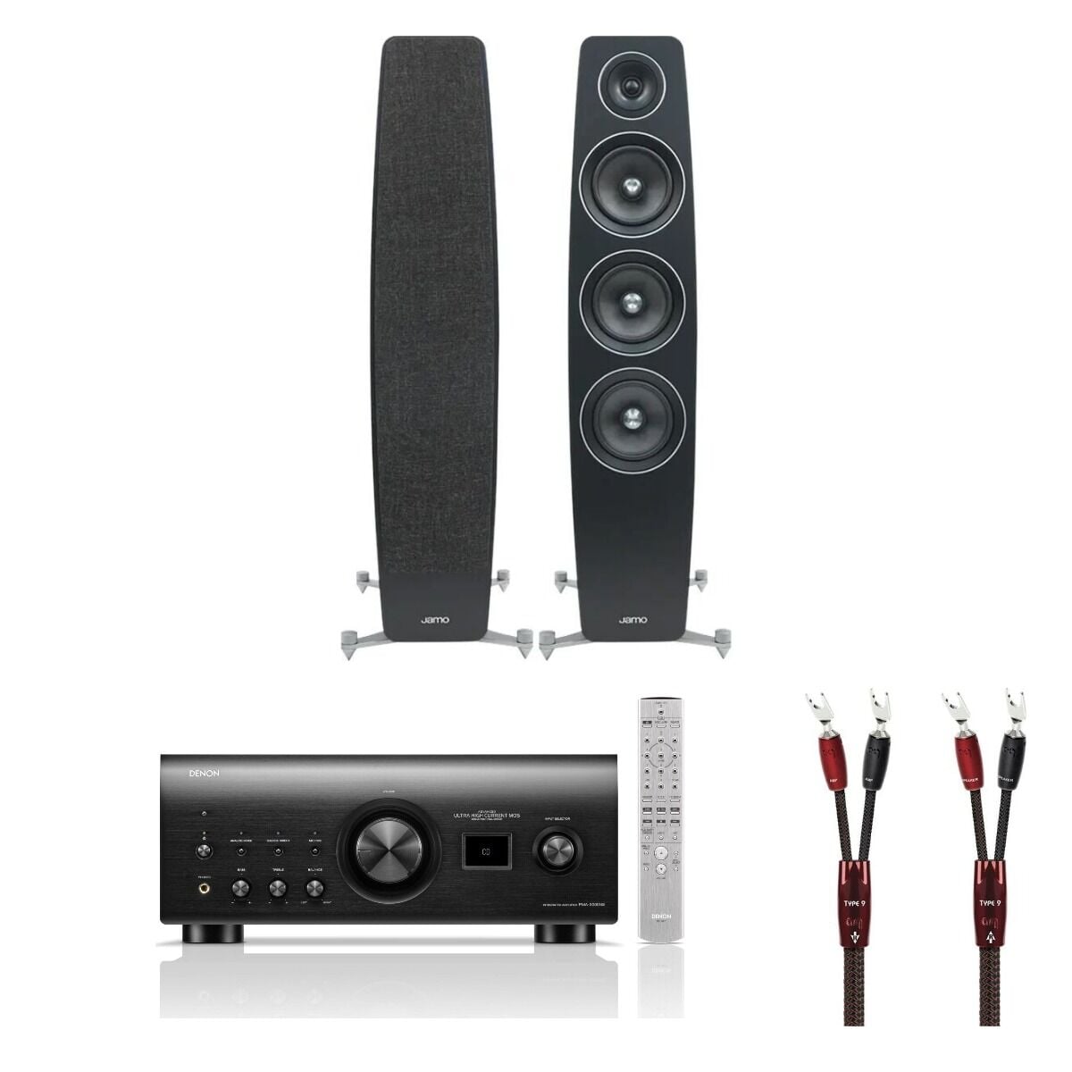 Hazır Stereo Set 29: Denon PMA-3000NE + Jamo Concert C119 + AudioQuest Type 9 Kablo