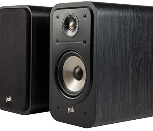 Polk Audio SIGNATURE ELITE ES20 Raf Tipi Hoparlör Çift Siyah