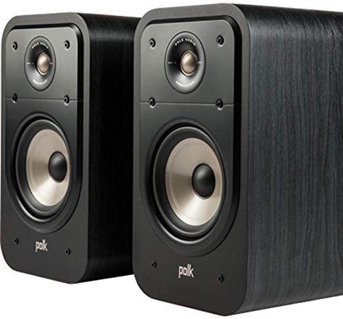 Polk Audio SIGNATURE ELITE ES20 Raf Tipi Hoparlör Çift Siyah