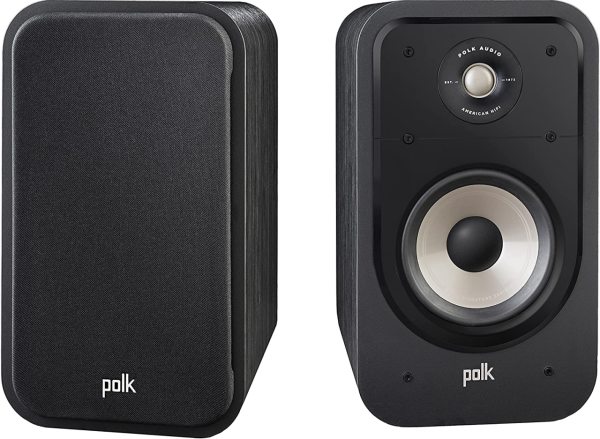 Polk Audio SIGNATURE ELITE ES20 Raf Tipi Hoparlör Çift Siyah
